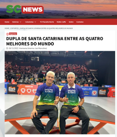 Matheus e Rodrigo ficam em 4º lugar